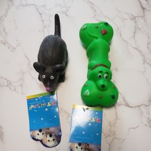 Dog Squeaky toy bundle.